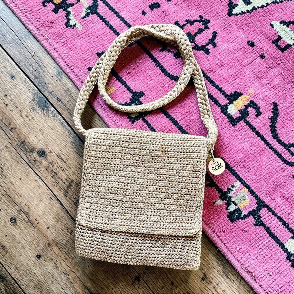 The Sak Crochet Crossbody Bag